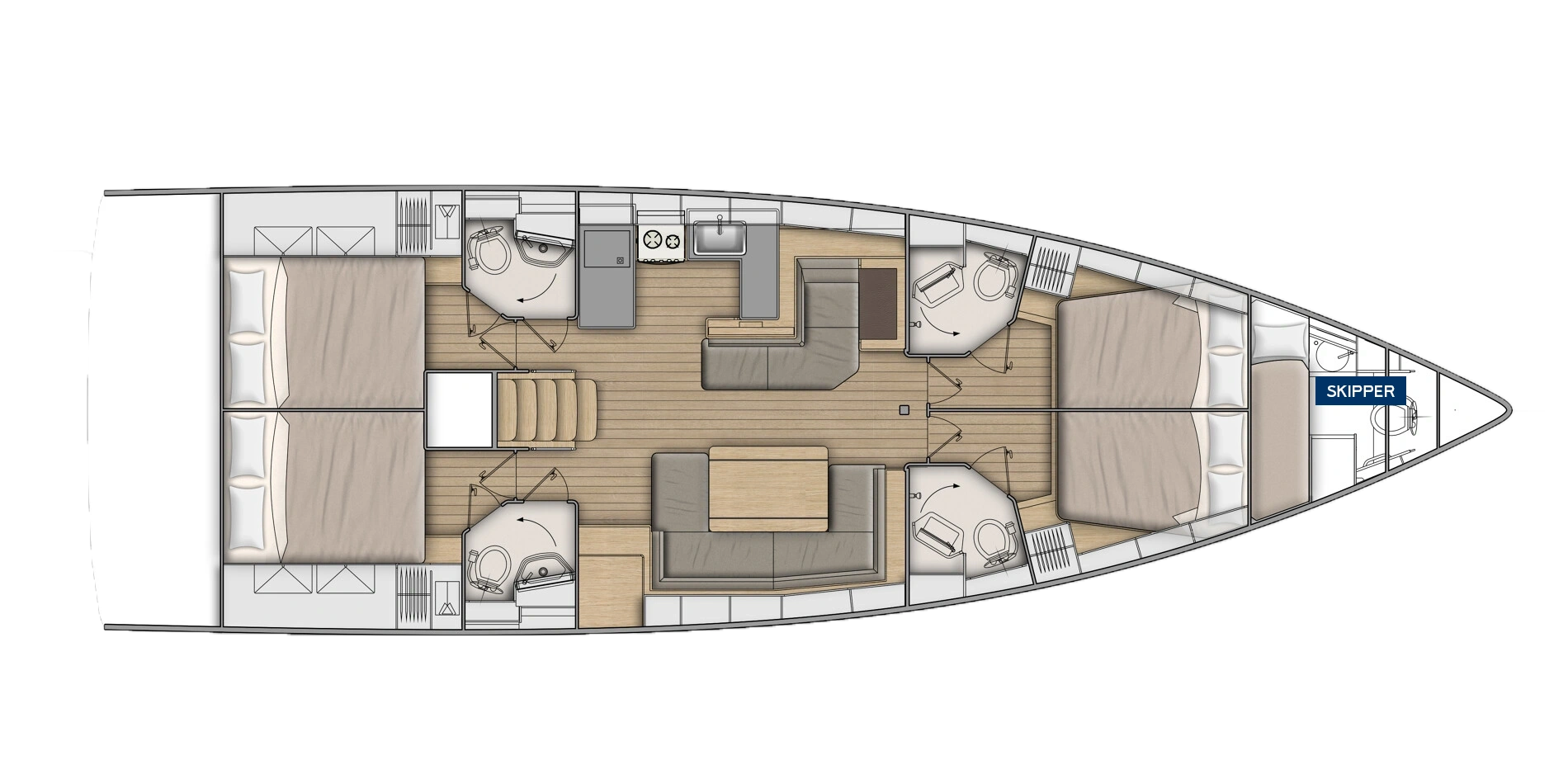 Interior layout